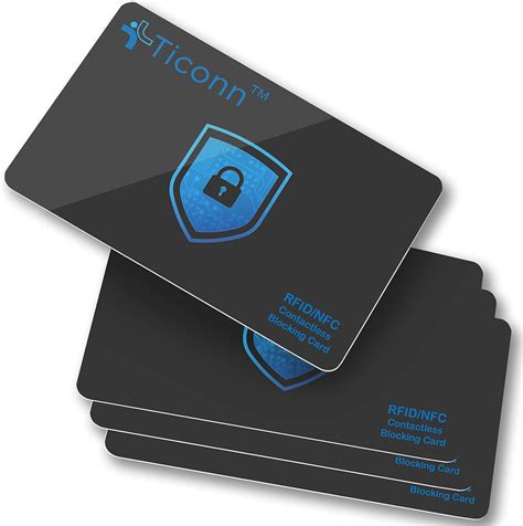 contactless card protector amazon|Amazon.com: TICONN RFID Blocking Cards .